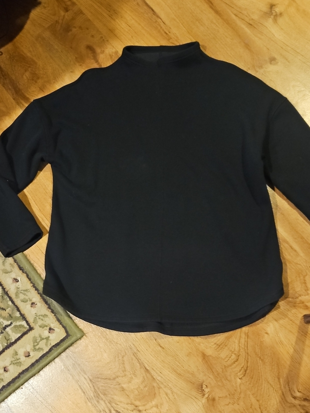 A.N.D. A New Day Black Mock Turtleneck Size Large